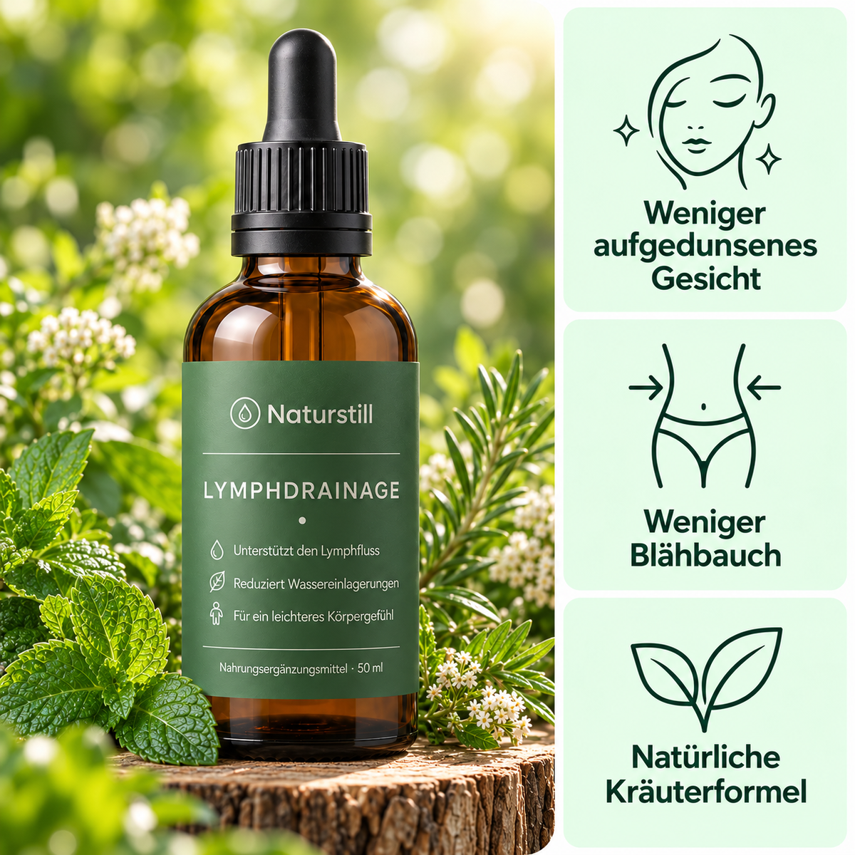 Naturstill – Weniger Schwellungen & Blähbauch