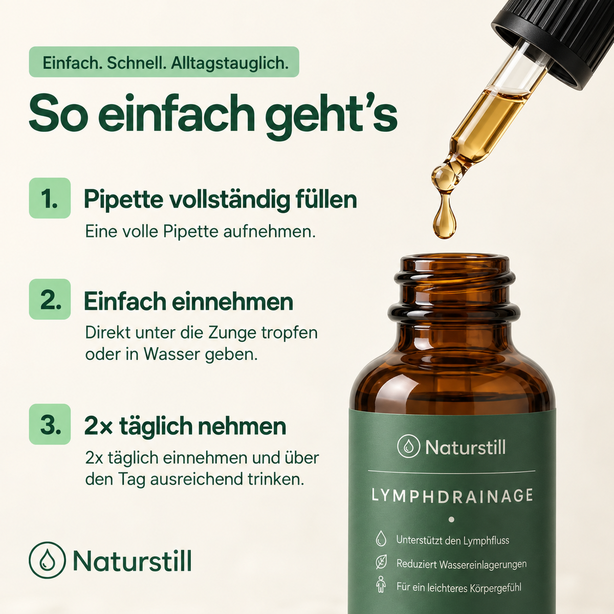 Naturstill – Weniger Schwellungen & Blähbauch